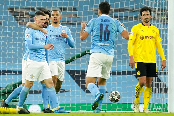 Kết quả Man City 2-1 Dortmund: Thắng muộn - Ảnh 2.