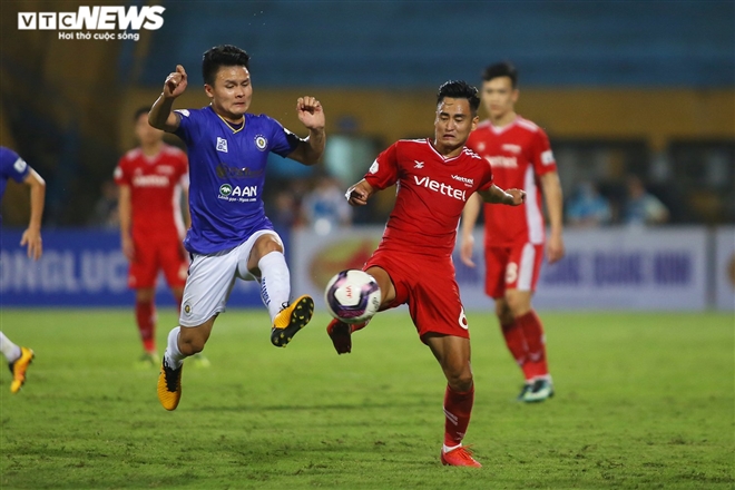 Trọng Hoàng ghi siêu phẩm, CLB Viettel lần đầu đánh bại Hà Nội FC - Ảnh 1.