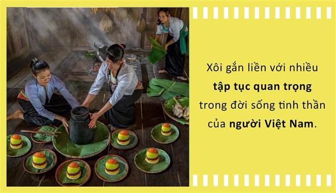 Xôi trong ẩm thực Việt: Món ăn vội nhưng lại chứng kiến từng cột mốc đời người - Ảnh 4.