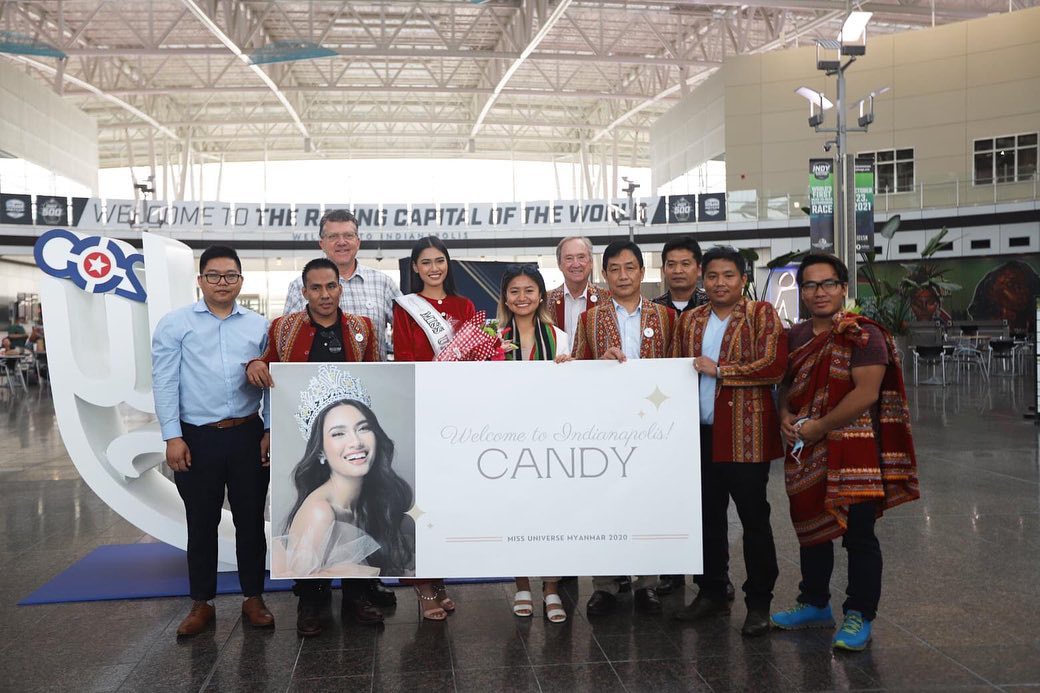 Vừa bác tin đồn bị truy nã, Hoa hậu Myanmar quyết định ở lại Mỹ làm việc - Ảnh 2.