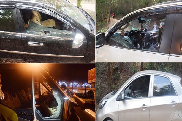 Nhóm học sinh cấp 2 đập phá hàng loạt cửa kính xe ô tô để trộm đồ - Ảnh 2.
