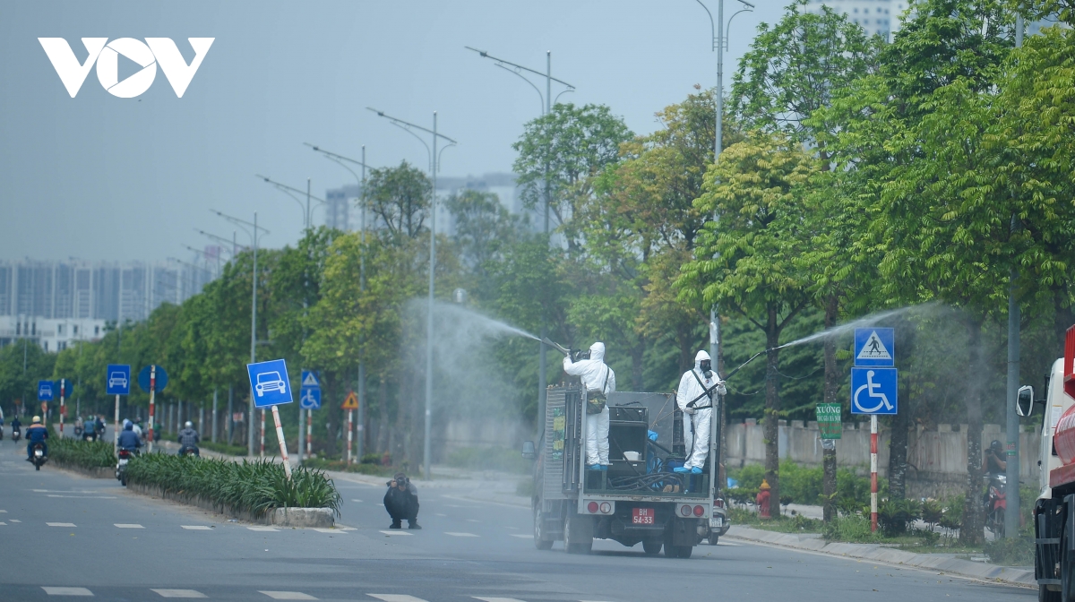 Dàn xe đặc chủng phun khử khuẩn Bệnh viện K Tân Triều - Ảnh 26.