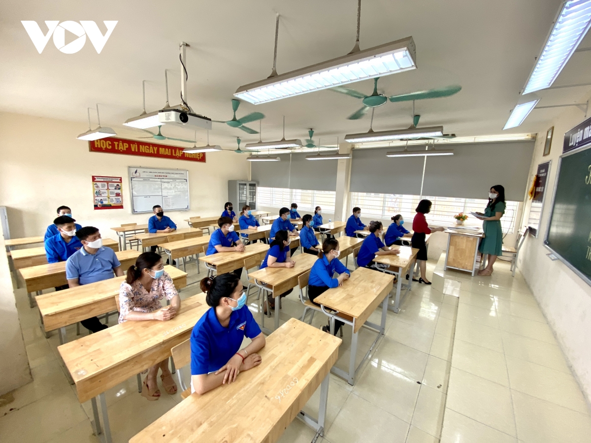 Các quận huyện có học sinh diện 'F' tại Hà Nội gấp rút chuẩn bị cho kỳ thi vào lớp 10 - Ảnh 2.