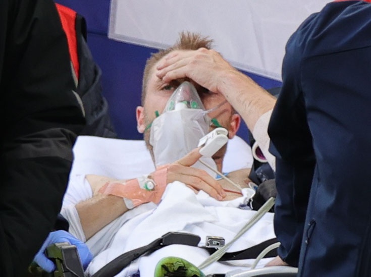 Eriksen ổn định sức khỏe khi nhập viện - Ảnh 1.