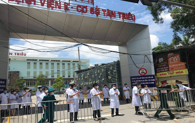 Bệnh viện K - cơ sở Tân Triều chưa tiếp nhận khám, chữa bệnh từ nay đến ngày 20/6 - Ảnh 1.