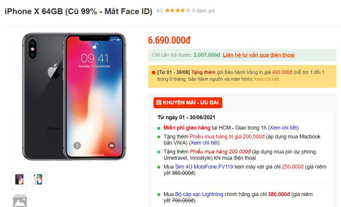 iPhone X, iPhone 11 mất Face ID về Việt Nam với giá rẻ, cẩn thận khi mua - Ảnh 1.