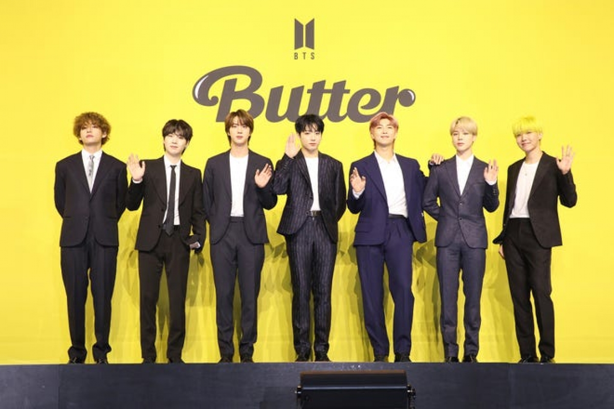 Nhóm nhạc BTS dẫn đầu BXH Billboard 100 với bản hit &quot;Butter&quot; - Ảnh 2.