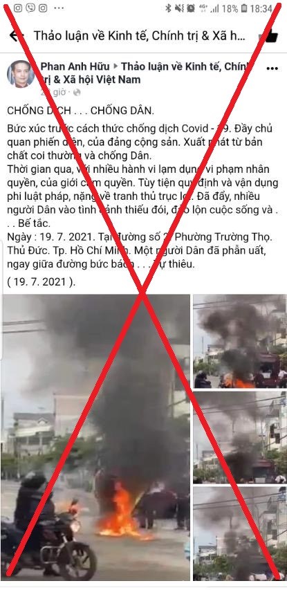 TP Hồ Chí Minh phản hồi thông tin sai sự thật về việc người dân bức xúc tự thiêu - Ảnh 1.