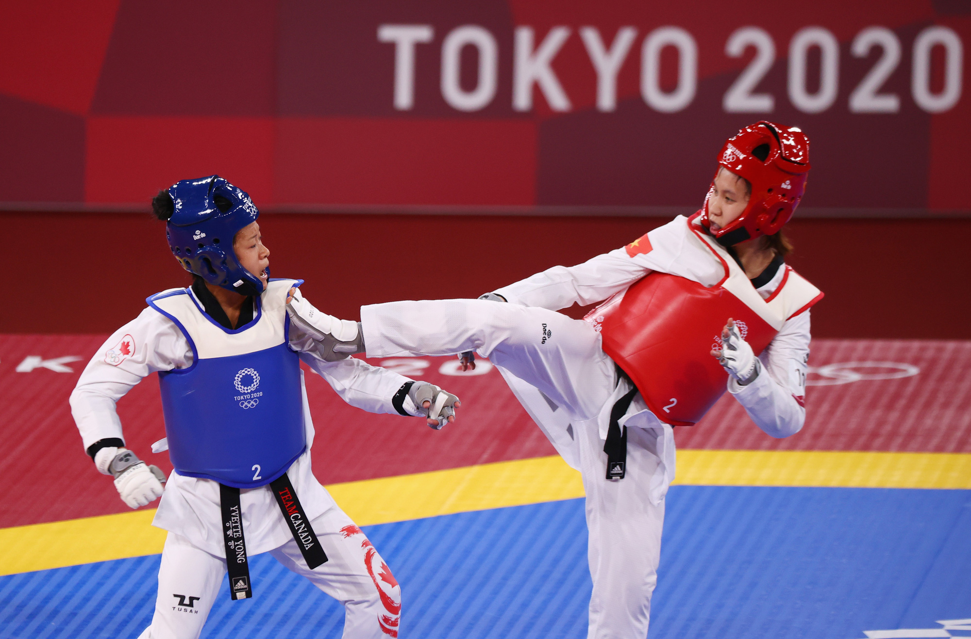 Kim Tuyền vào tứ kết môn taekwondo tại Olympic Tokyo - Ảnh 2.
