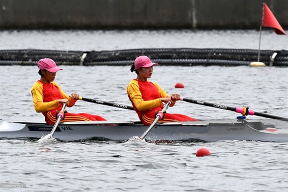 Thi đấu dưới sức, rowing Việt Nam tranh vé vớt vào bán kết Olympic 2021 - Ảnh 1.