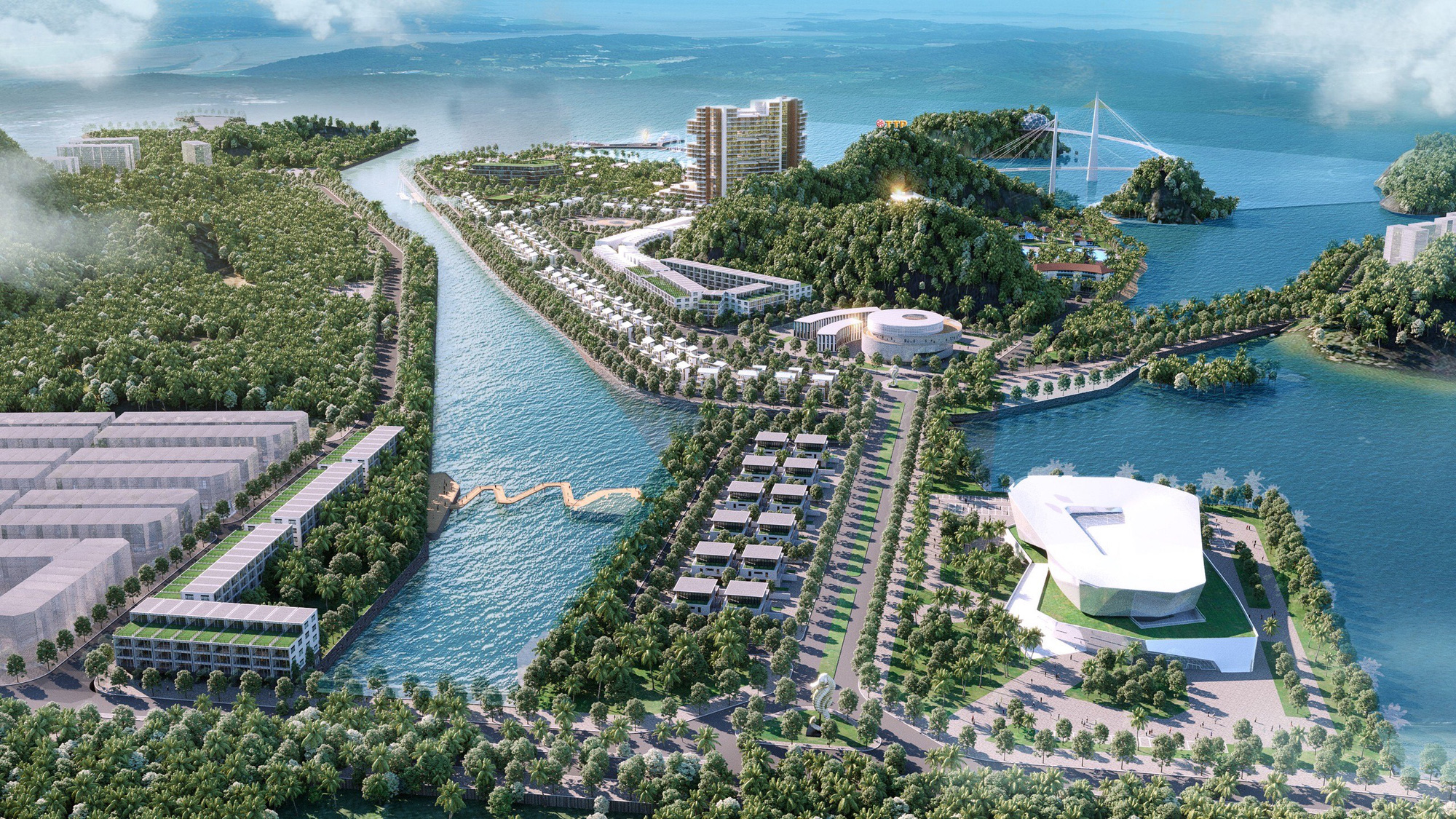 Quảng Ninh mô hình chuyển đổi kinh tế từ nâu sang xanh tại Cụm cảng  Km6 Quang Hanh