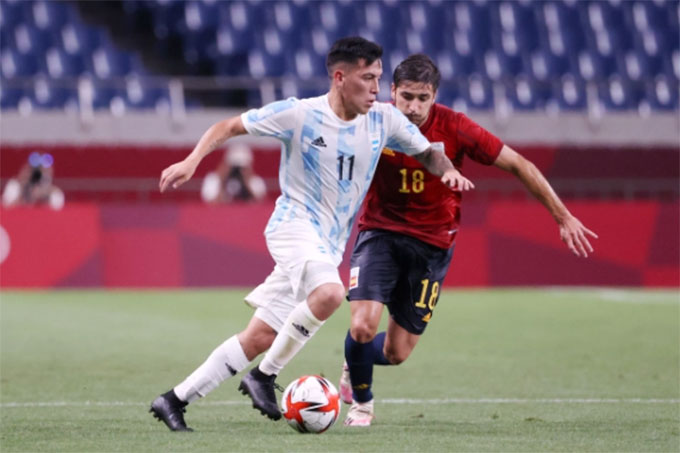 Kết quả U23 Tây Ban Nha 1-1 U23 Argentina: U23 Argentina về nước sớm - Ảnh 1.