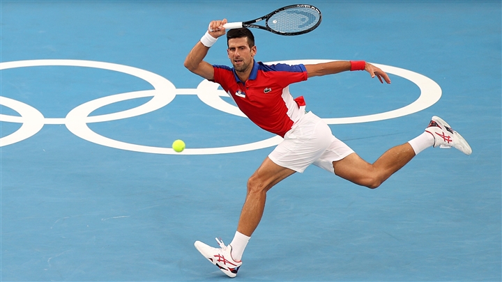 Djokovic thắng dễ, hẹn Nishikori ở tứ kết Olympic Tokyo - Ảnh 1.