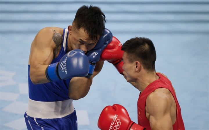 Thua võ sĩ Mông Cổ, Nguyễn Văn Đương chia tay Olympic Tokyo - Ảnh 1.