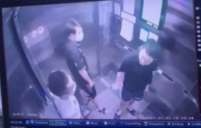 Hà Nội: Phạt 4 triệu đồng nam thanh niên nhổ nước bọt trong thang máy - Ảnh 3.