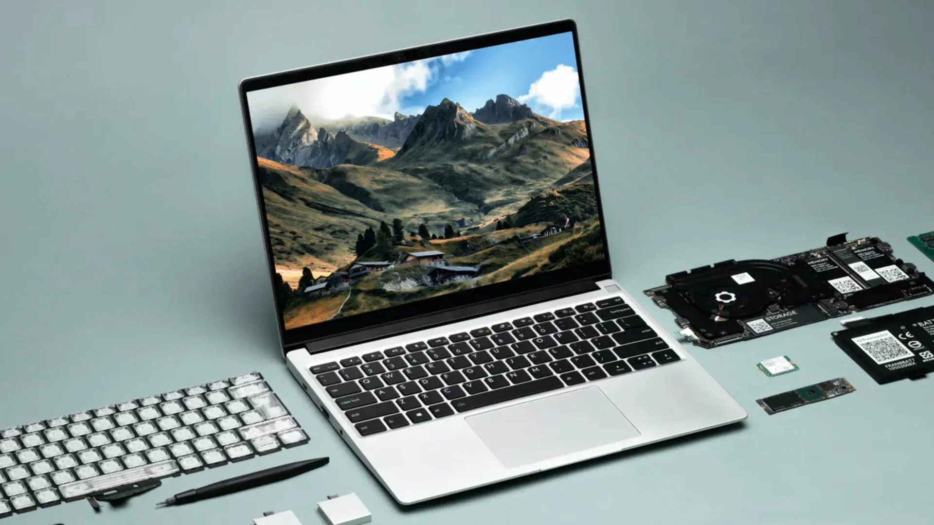 Chiếc laptop có thể thay thế linh kiện như máy bàn - Ảnh 1.