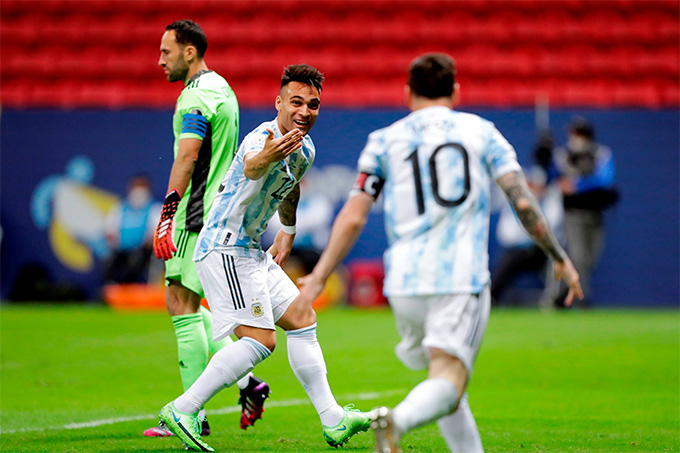 Kết quả Argentina 1-1 Colombia (pen 3-2): Argentina gặp Brazil ở chung kết - Ảnh 1.
