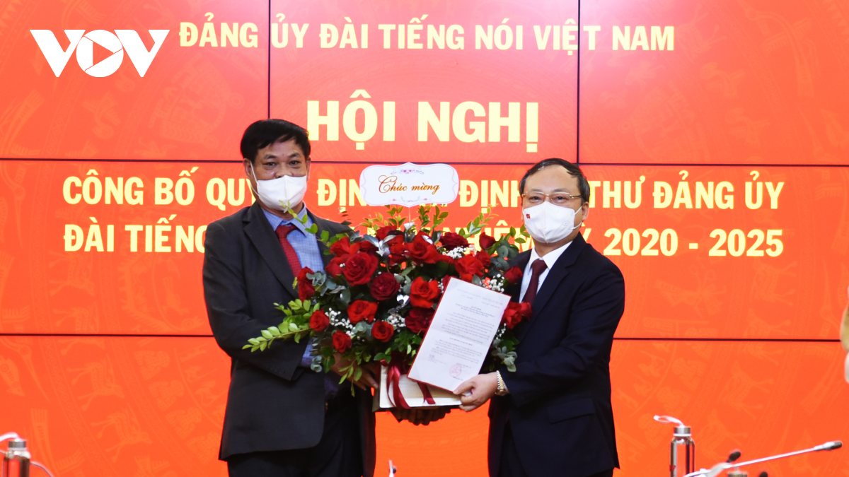 Ông Đỗ Tiến Sỹ giữ chức Bí thư Đảng ủy Đài Tiếng nói Việt Nam - Ảnh 1.