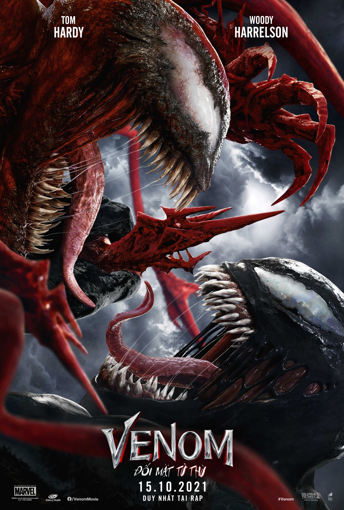 'Venom 2' nhá hàng poster hấp dẫn cùng lịch chiếu mới - Ảnh 1.