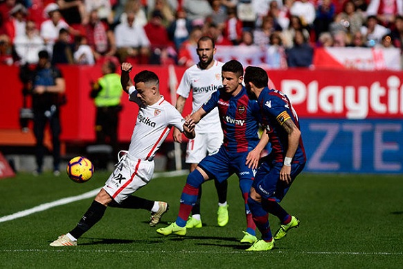 Kết quả Getafe 0-1 Sevilla: Cựu sao Ngoại hạng Anh lập công, Seville đánh chiếm ngôi đầu - Ảnh 1.