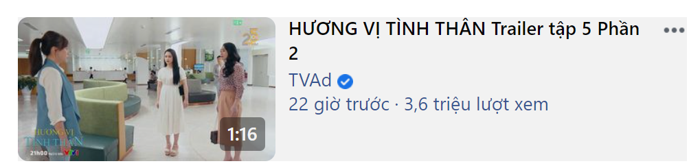 Hương Vị Tình Thân lập kỷ lục chưa từng có cho truyền hình Việt, đã view khủng còn chễm trệ trên top trending - Ảnh 2.