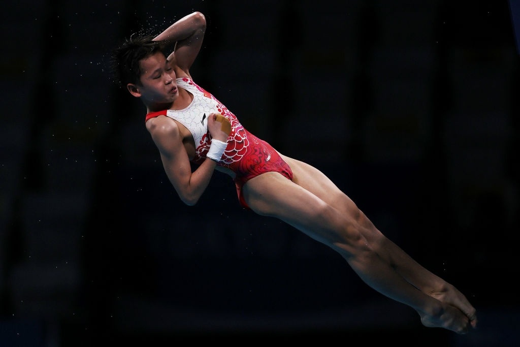 VĐV trẻ nhất Trung Quốc ở Olympic Tokyo giành HCV - Ảnh 1.