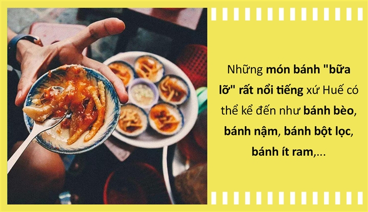 Ẩm thực Việt: Người Huế có thêm 'bữa lỡ’ ngoài ba bữa chính, họ ăn gì? - Ảnh 3.