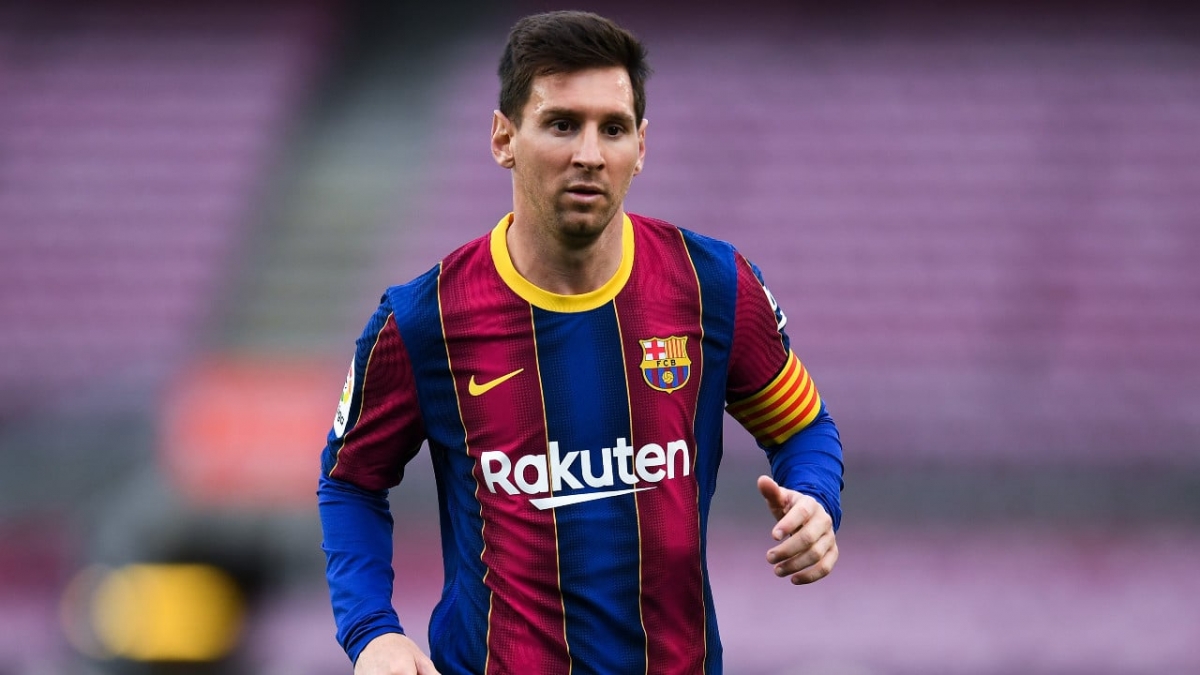 Messi tổ chức họp báo chia tay Barca - Ảnh 1.
