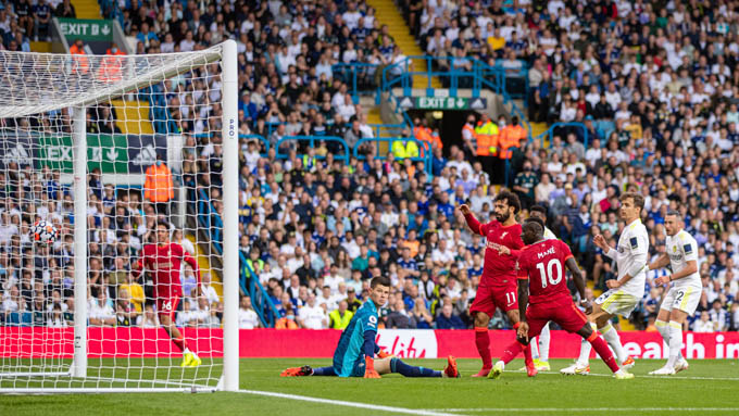 Kết quả Leeds 0-3 Liverpool: 'Lữ đoàn đỏ' vào top 3 - Ảnh 1.