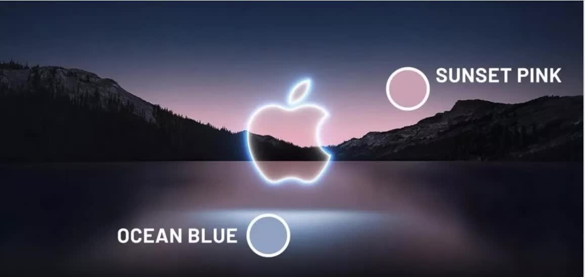 Trước ngày ra mắt, iPhone 13 lộ concept màu ocean blue giống hệt hint trên thư mời? - Ảnh 1.