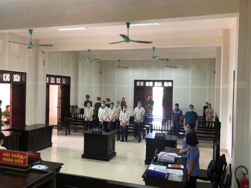 Quảng Ninh: Bắt trộm lợn của công ty, 8 đối tượng nhận án 52 năm tù - Ảnh 1.
