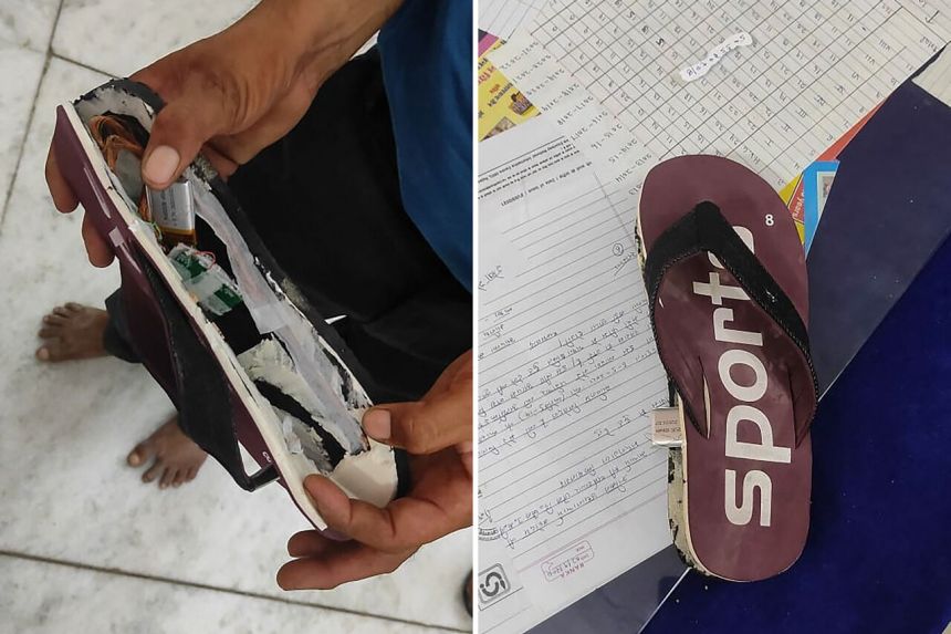 Ấn Độ bắt 10 người giấu thiết bị Bluetooth vào dép để gian lận thi cử - Ảnh 1.