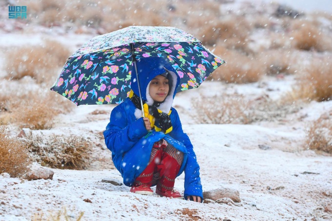 Tuyết rơi bất thường, phủ trắng xóa ở vùng đất khô nóng nhất thế giới - Ảnh 4.
