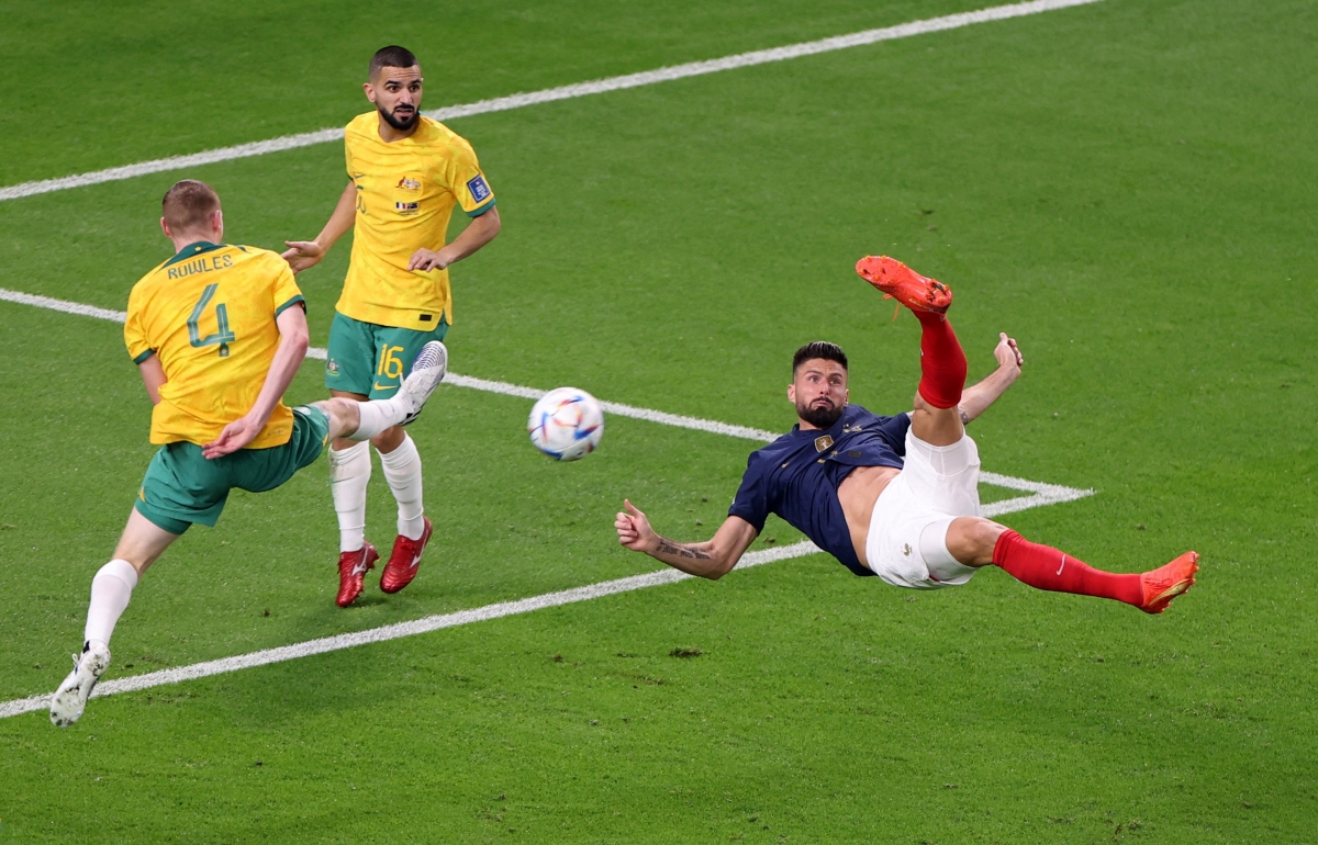 Pháp 4-1 Australia: Olivier Giroud sánh ngang Thierry Henry - Ảnh 12.
