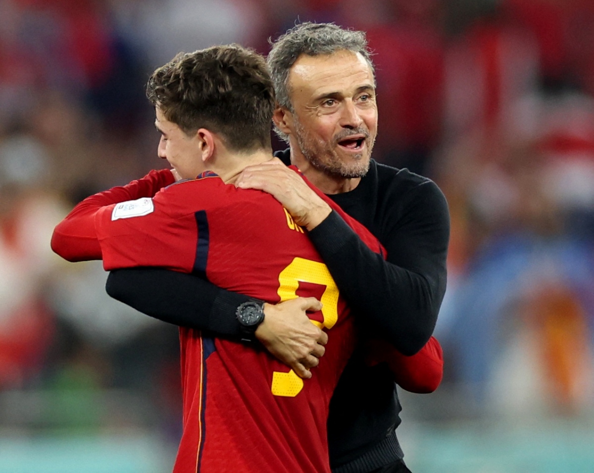 Tây Ban Nha thắng 7-0 Costa Rica, HLV Luis Enrique 'dọa nạt' tuyển Đức - Ảnh 1.