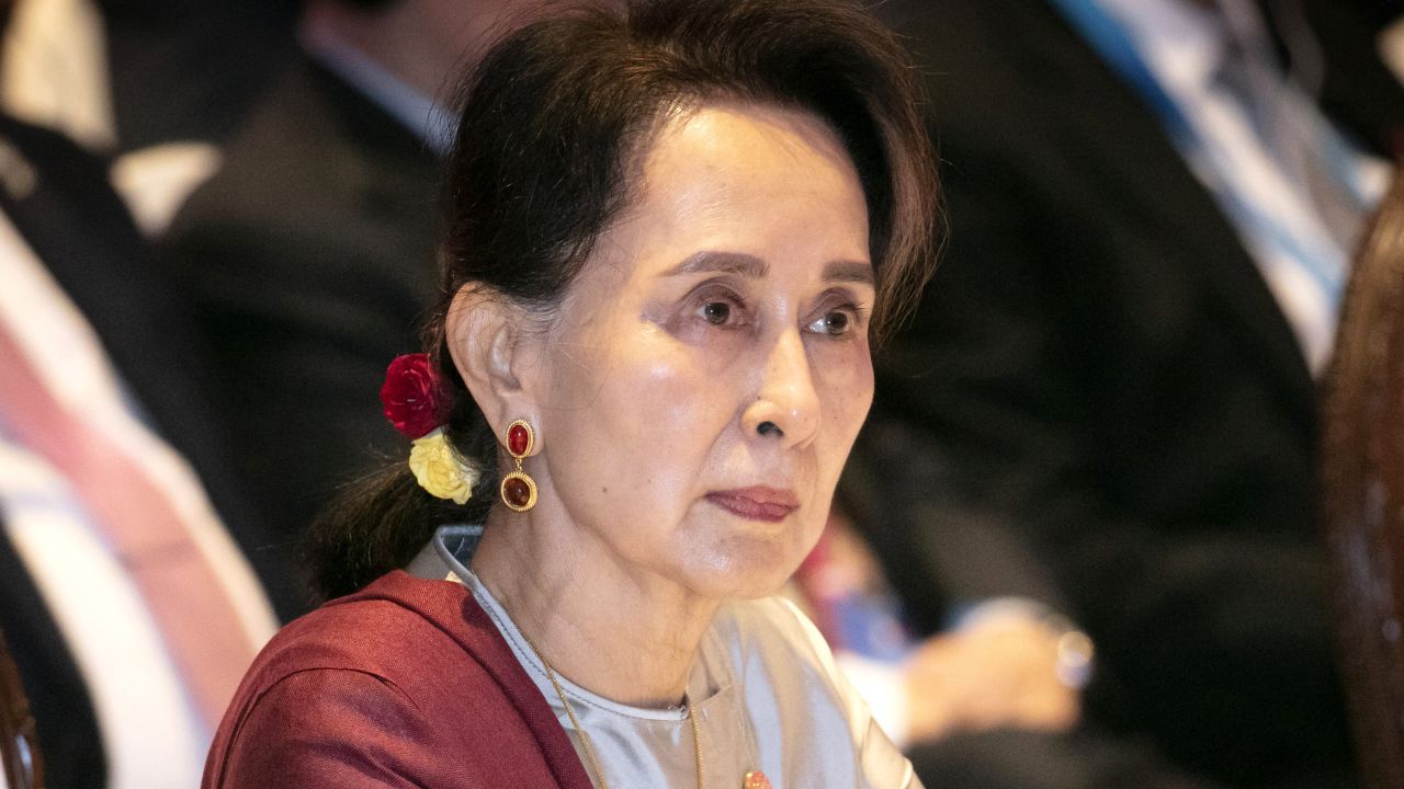 Cuu Co van Nha nuoc Myanmar Aung San Suu Kyi tai Hoi nghi cap cao ASEAN-Lien hop quoc to chuc tai Thai Lan vao ngay 3112019_Anh CNN.jpg