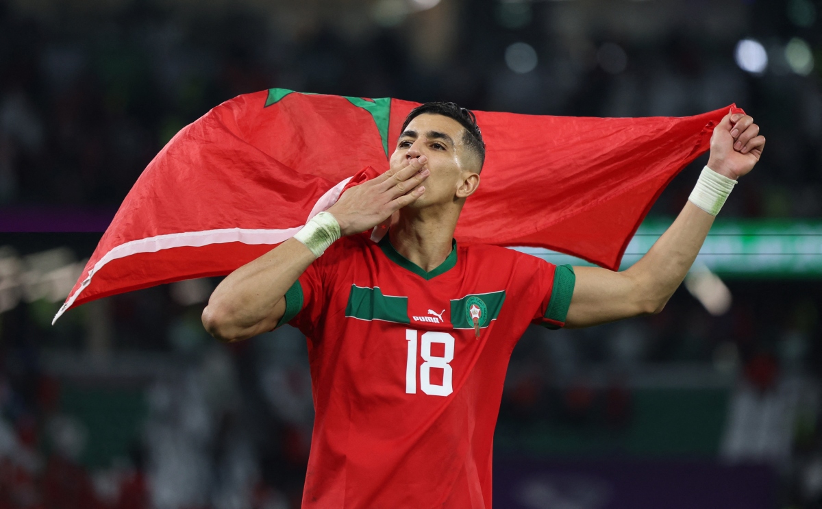 Morocco trở thành bất ngờ lớn nhất tại World Cup 2022 - Ảnh 14.