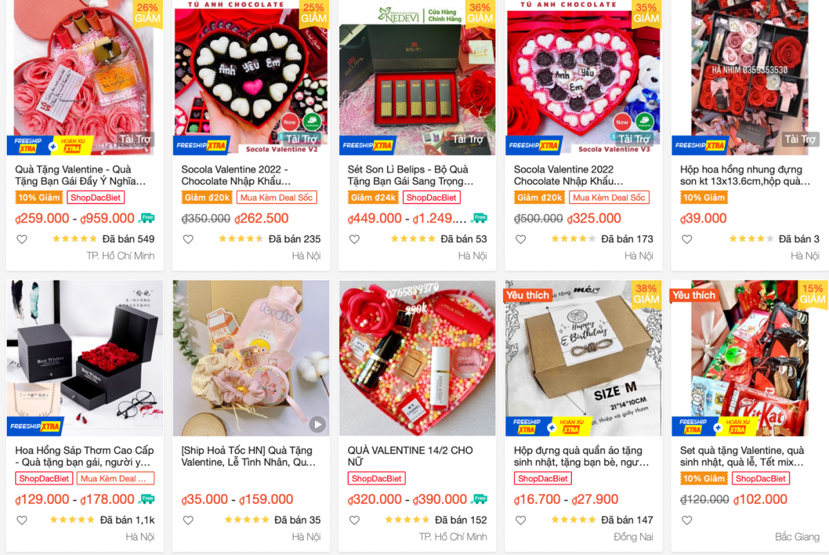 Thị trường quà tặng Valentine 2022: Đa dạng sản phẩm, mua sắm online lên ngôi - Ảnh 8.