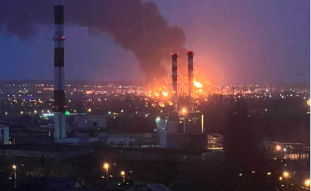 Cháy tại kho chứa dầu mỏ của Nga ở khu vực Belgorod - Ảnh 1.