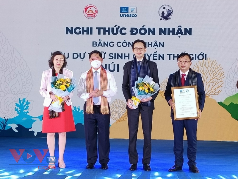 Ninh Thuận đón Bằng công nhận Khu dự trữ sinh quyển thế giới Núi Chúa - Ảnh 3.