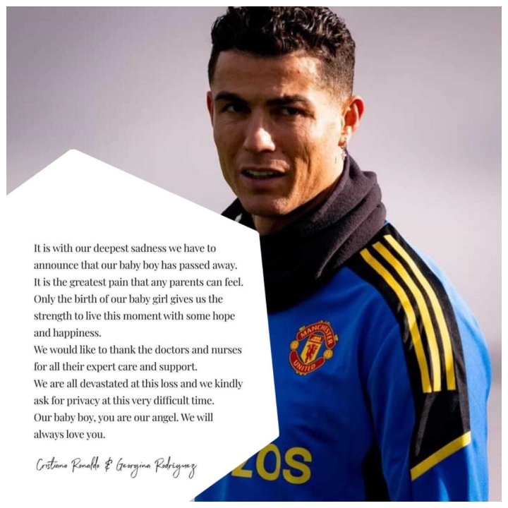 Con trai của Cristiano Ronaldo qua đời - Ảnh 2.