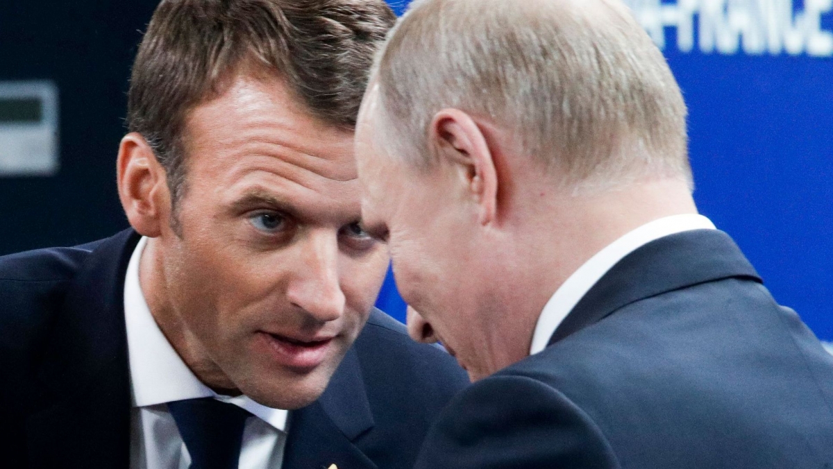 Tổng thống Pháp Macron không từ bỏ nỗ lực tiếp tục đối thoại với Tổng thống Nga Putin - Ảnh 1.