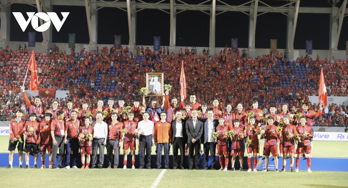 ĐT bóng đá nữ Việt Nam giành HCV SEA Games 31: Sự thống trị tuyệt đối - Ảnh 3.