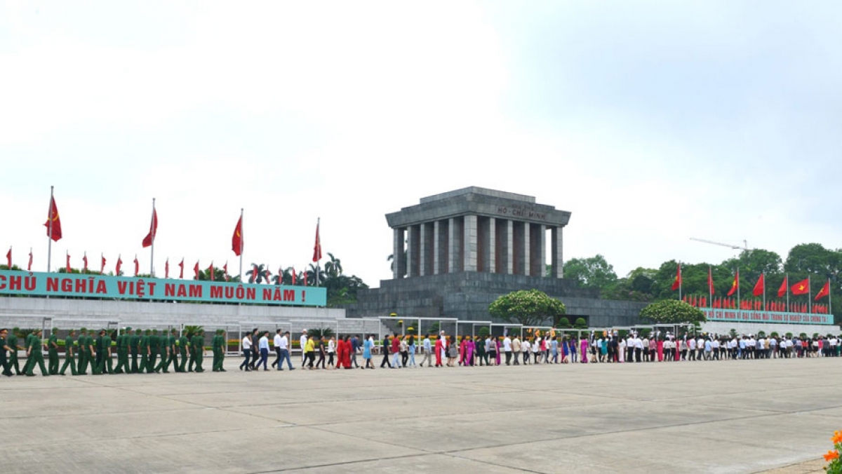 Tạm ngừng tổ chức vào Lăng viếng Chủ tịch Hồ Chí Minh từ ngày 13/6 - Ảnh 1.
