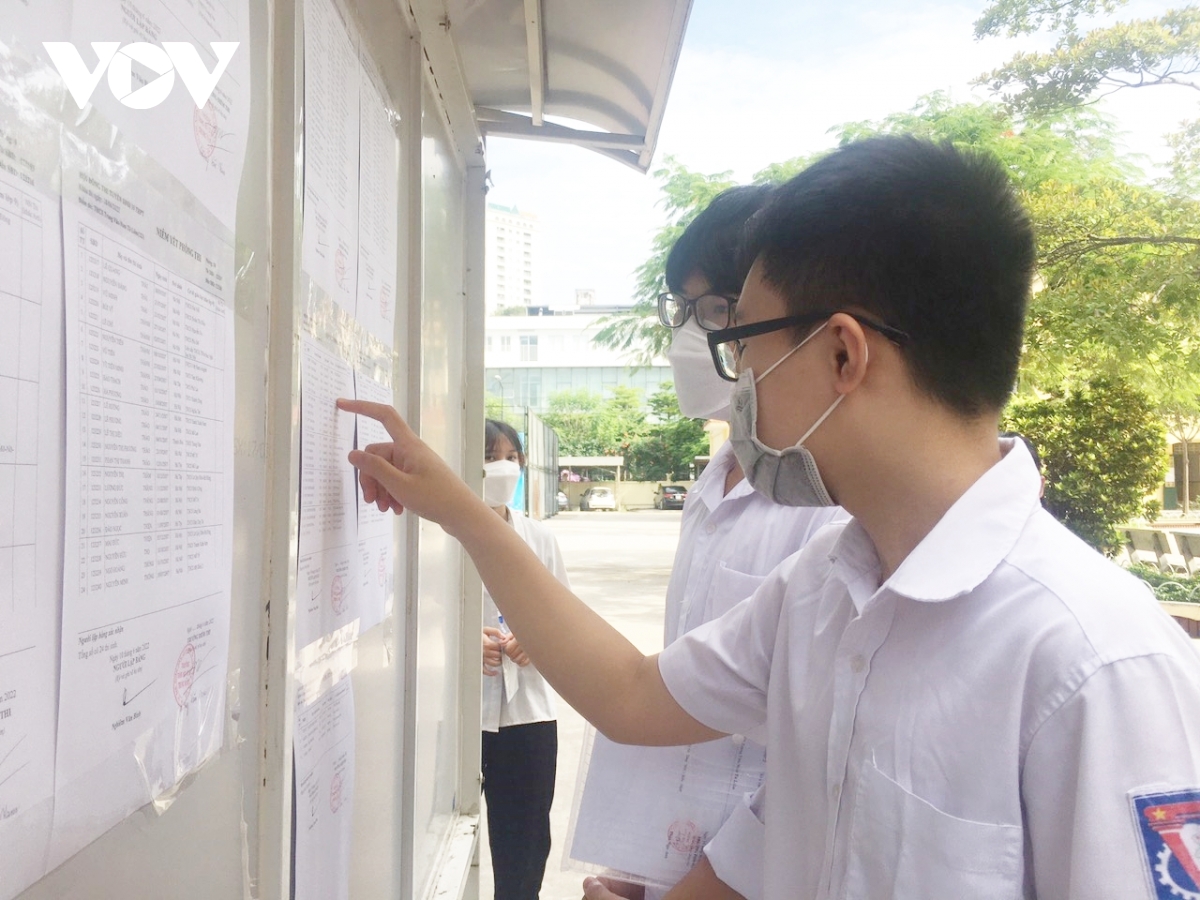 107.000 thí sinh Hà Nội làm thủ tục dự thi vào 10 công lập - Ảnh 1.