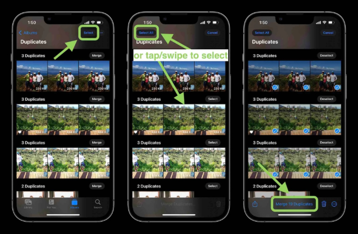 Cách dễ dàng tìm và xóa các ảnh trùng lặp trên iPhone - Ảnh 2.