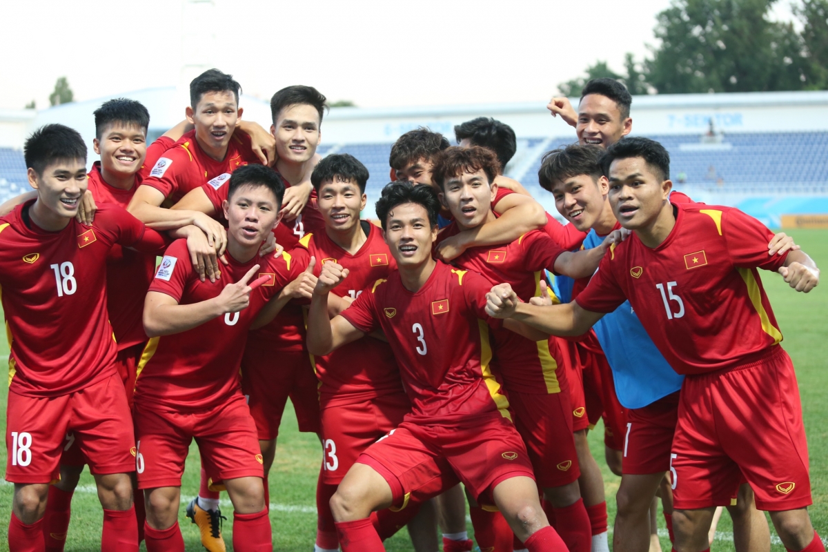 U23 Việt Nam 1-1 U23 Hàn Quốc: Đoàn quân của thầy Gong 'đốn tim' khán giả - Ảnh 1.