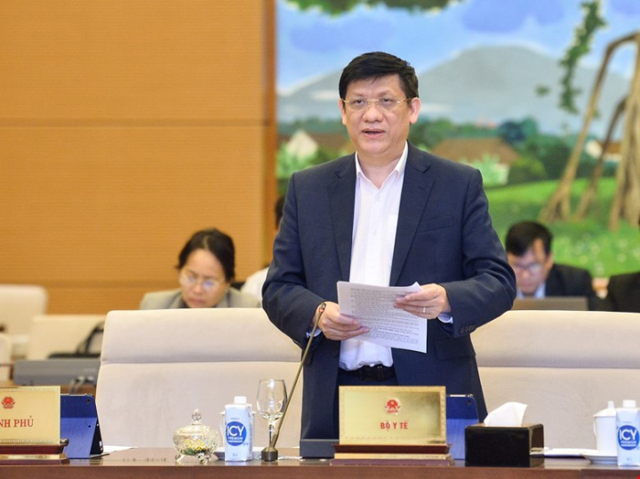 Cách chức Bộ trưởng Y tế, bãi nhiệm tư cách ĐBQH của ông Nguyễn Thanh Long - Ảnh 1.