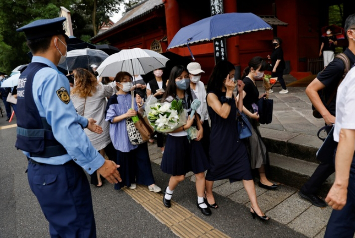 Lễ tang cố Thủ tướng Abe Shinzo tổ chức ở Tokyo - Ảnh 4.