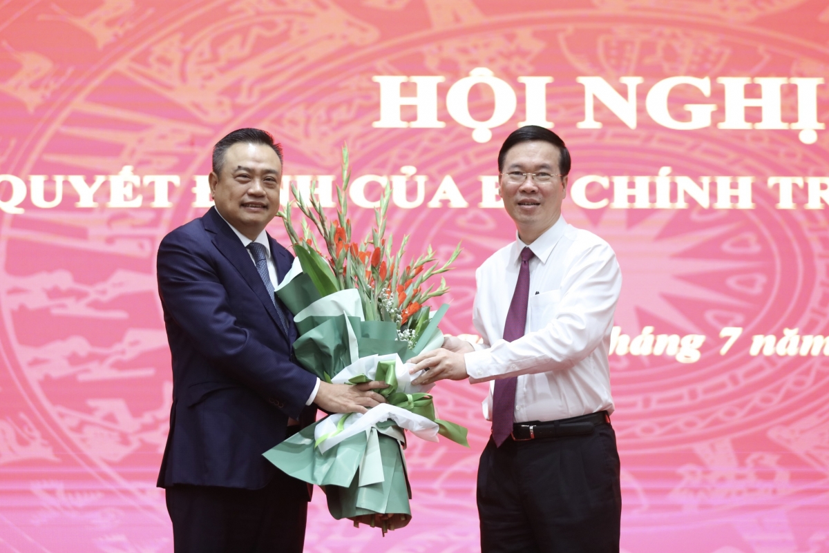 Tổng Kiểm toán Nhà nước Trần Sỹ Thanh giữ chức Phó Bí thư Thành uỷ Hà Nội - Ảnh 1.